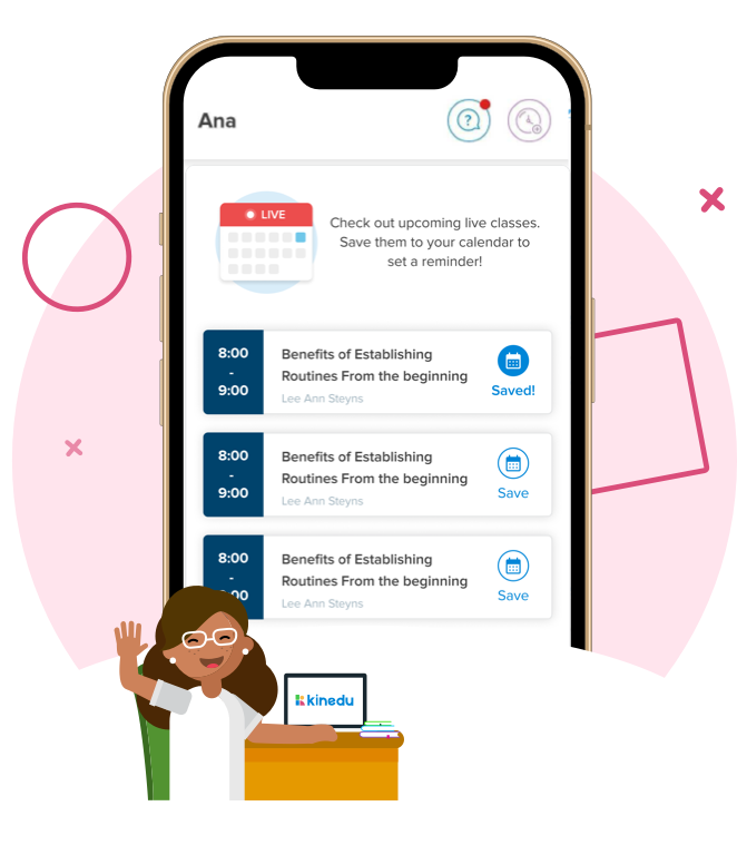 Expert guidance with live classes