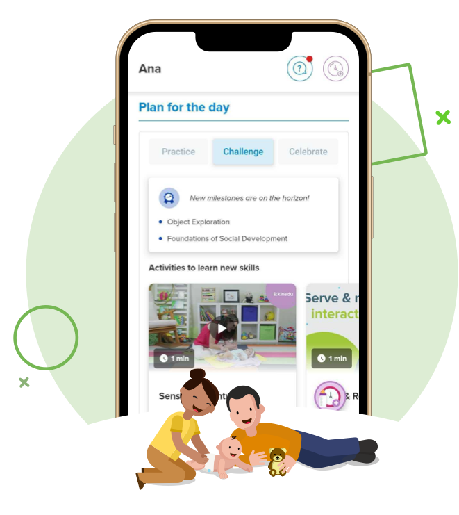 Daily activity plan personalized for your baby