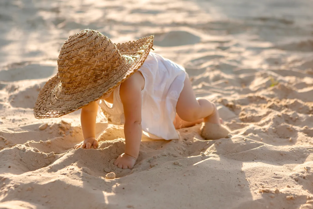Consejos para ir a la playa con un bebé