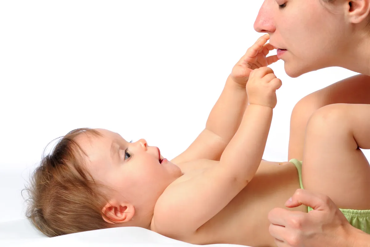 How can I help my child learn the names of the body parts?