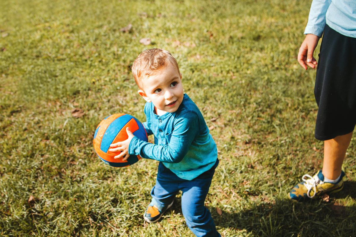 Catching skills and developing coordination