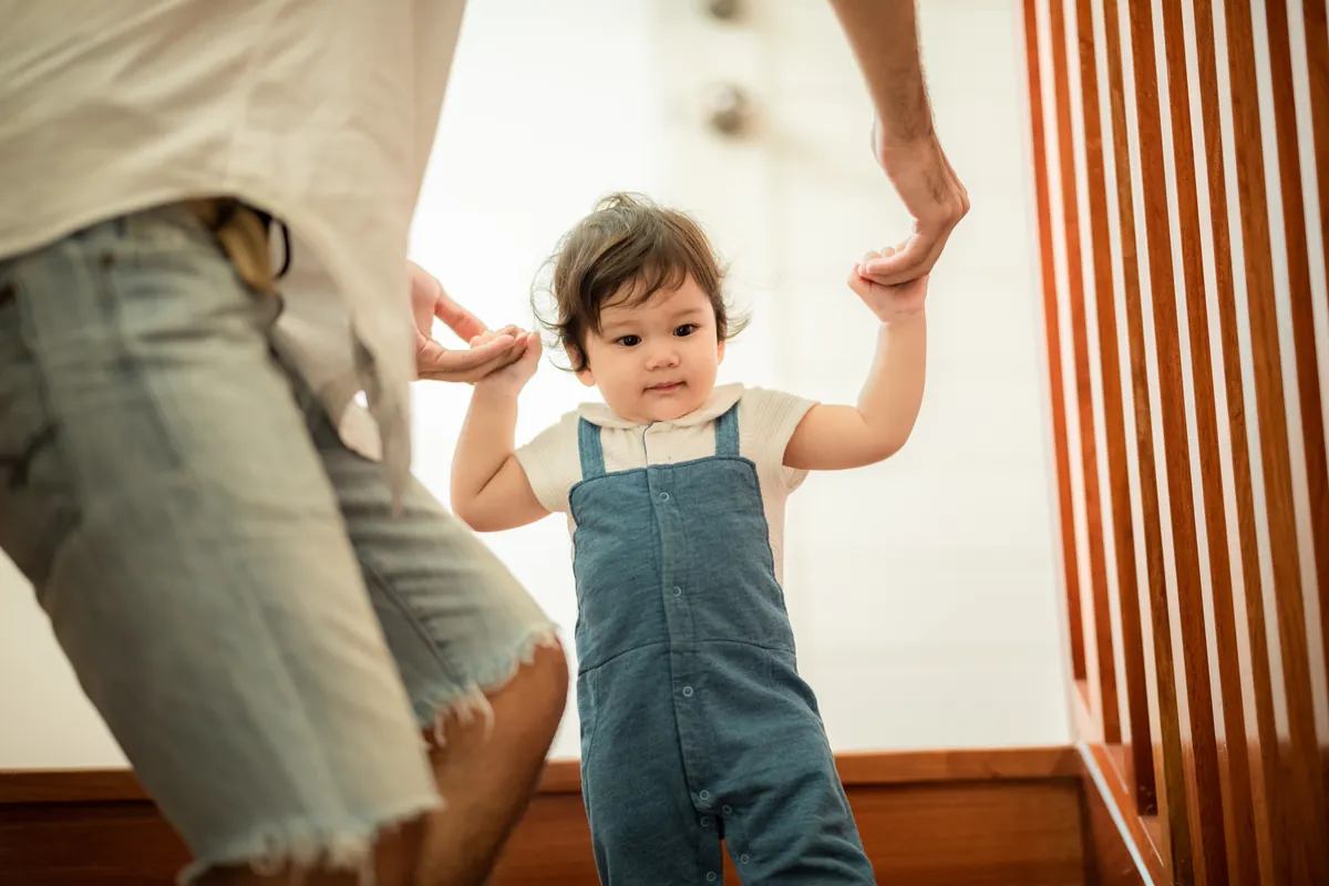 When do babies learn to walk?