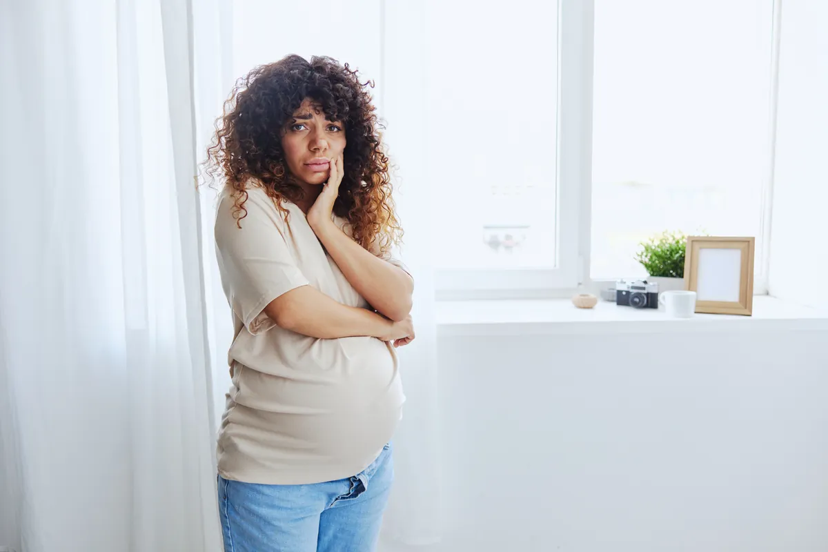 What happens with anxiety during pregnancy?