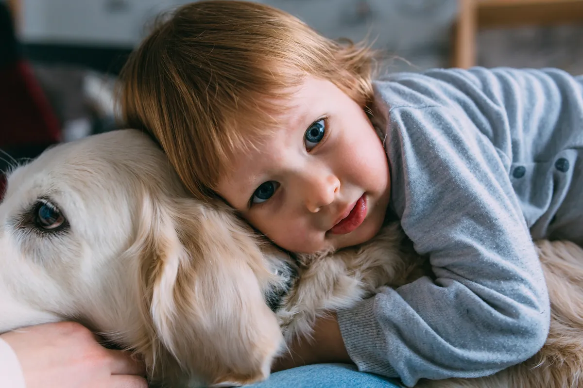 Can pets have a positive effect on a child’s health?