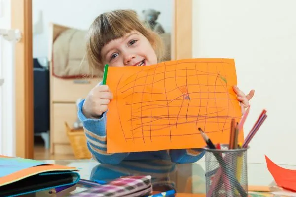 Fine motor skills: The art of scribbling and writing PART 2