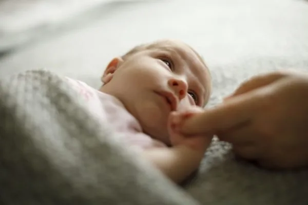 When do babies start to see?