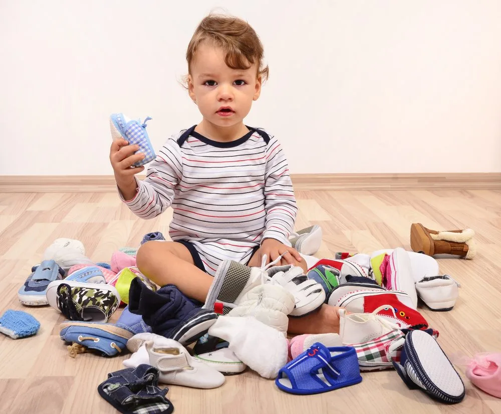Enseñando a mi hijo a vestirse por sí mismo