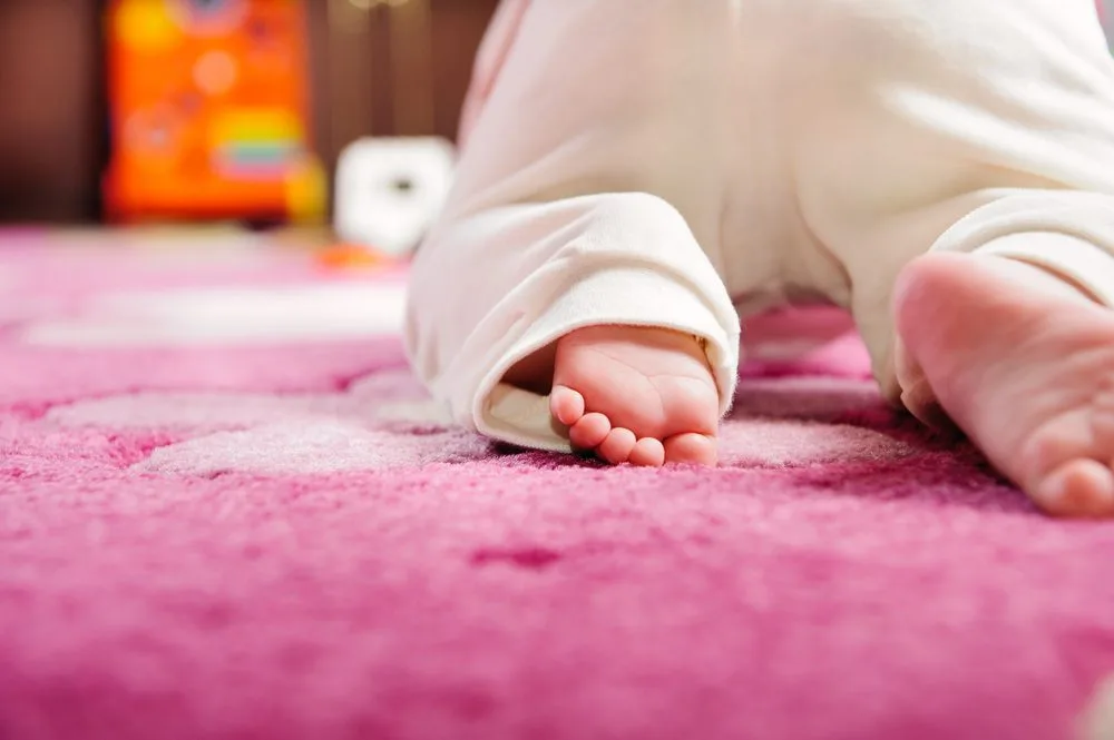 ¿A qué edad comienzan a gatear los bebés?