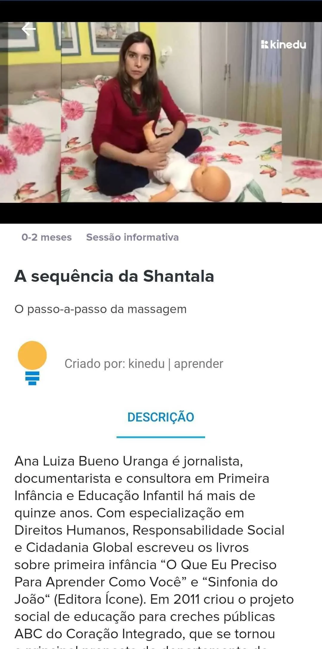shantala como fazer